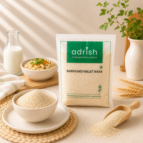 Adrish Organic Barnyard Millet Suji (Rava)