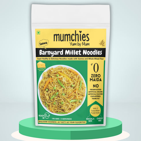 My Store Barnyard Millet (Sanwa) Noodles With Cheesy Mix