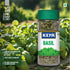Keya Basil Freeze Dried Seasoning for Pasta Pizzas Soups and Salads Rich in Antioxidants & Supports Digestion No Artificial Flavours or Colours
