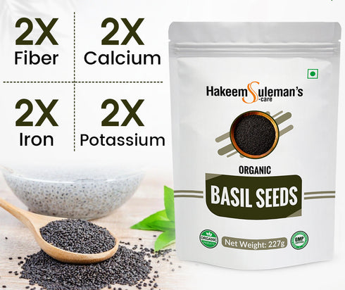 Atiya Herbs Basil Seeds