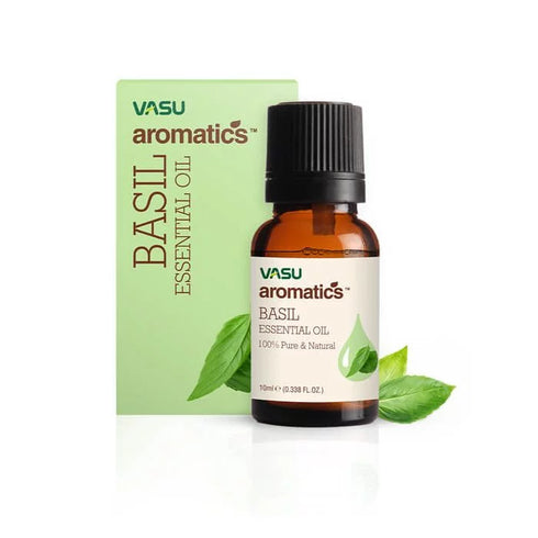 Vasuestore Vasu Aromatics Basil Essential Oil 100 Pure and Natural