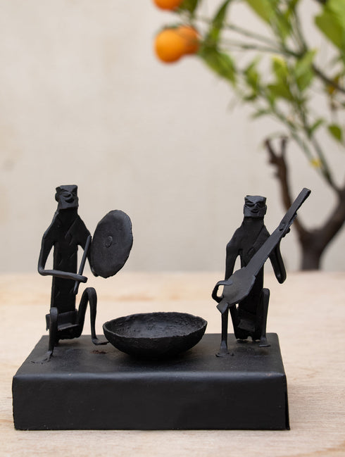 The India Craft House Bastar Tribal Art | Tealight Holder