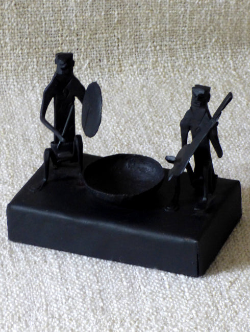 The India Craft House Bastar Tribal Art | Tealight Holder