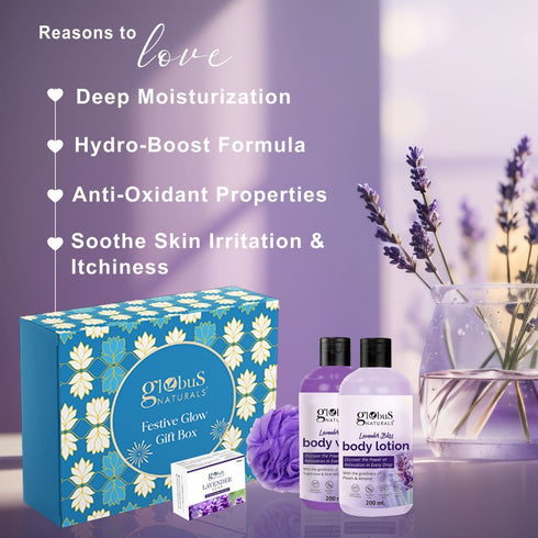 Globus Naturals Lavender Love Skincare Gift Box