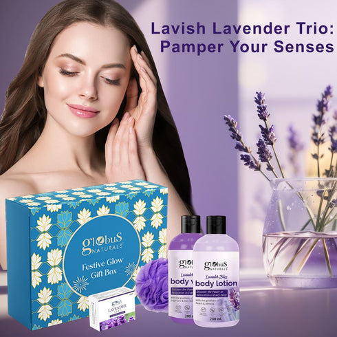 Globus Naturals Lavender Love Skincare Gift Box
