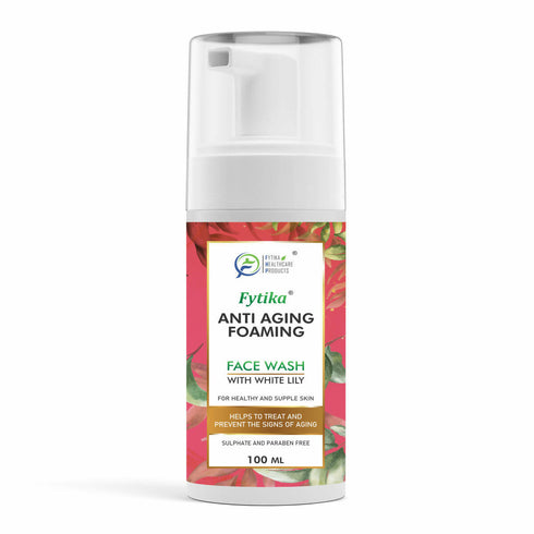 Fytika Anti Aging Foaming Face Wash with White lily
