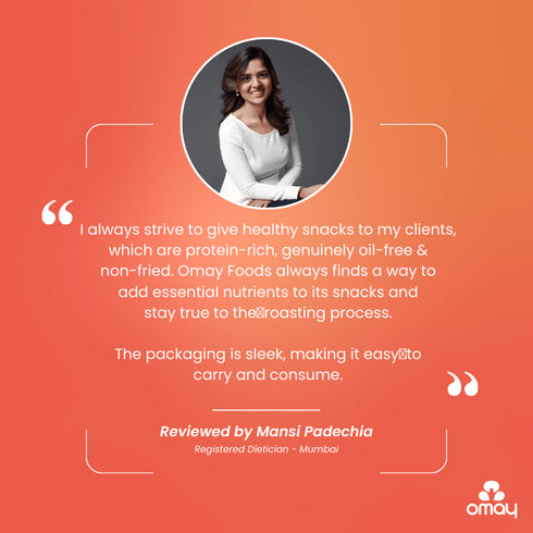 Omay Foods Beaten Chana - Protein Rich