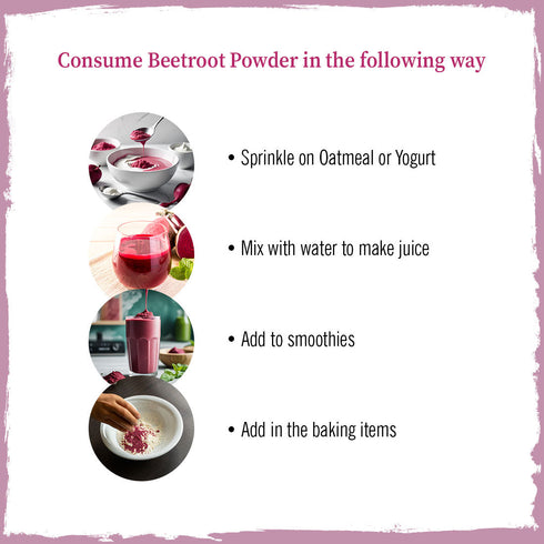 Keya Seth Aromatherapy Beetroot Powder with Betalains & Vitamin C for Glowing Skin