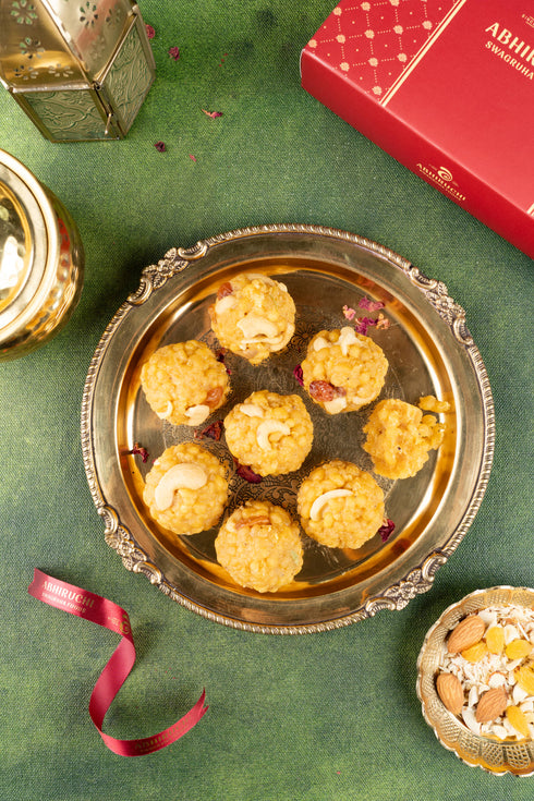 Abhiruchi Swagruha Bellam Boondhi Laddu