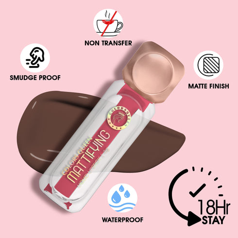 Colors Queen Mattifying Matte Liquid Lipstick for Every Look
