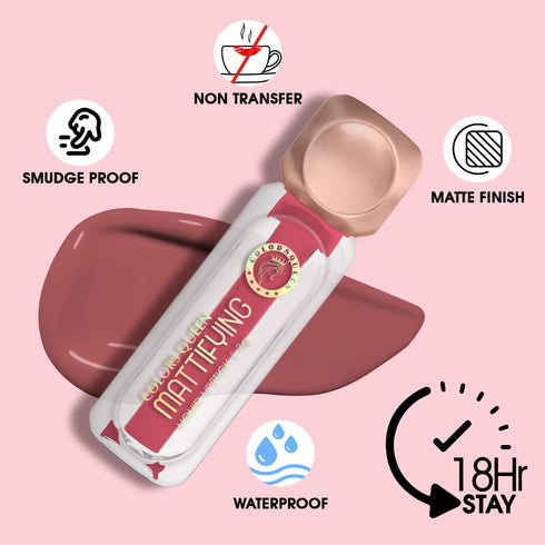 Colors Queen Mattifying Matte Liquid Lipstick for Every Look