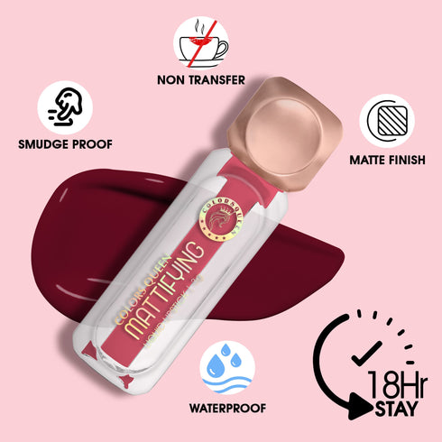 Colors Queen Mattifying Matte Liquid Lipstick for Every Look