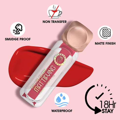 Colors Queen Mattifying Matte Liquid Lipstick for Every Look