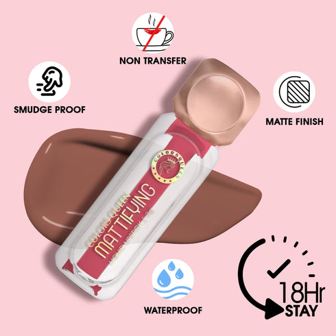 Colors Queen Mattifying Matte Liquid Lipstick for Every Look