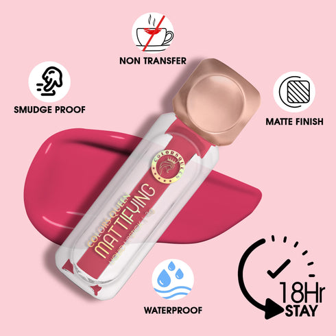 Colors Queen Mattifying Matte Liquid Lipstick for Every Look