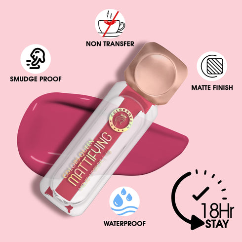 Colors Queen Mattifying Matte Liquid Lipstick for Every Look