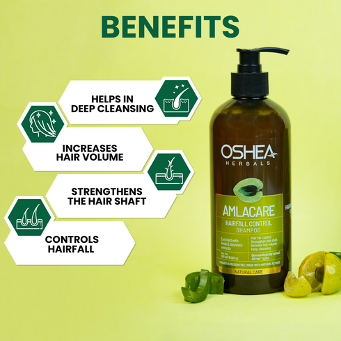 Oshea Herbals Amlacare Hairfall Control Shampoo