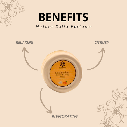 Natuur Solid Perfume Sandalwood & Vanilla (15g) Soothing