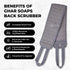 Ghar Soap Exfoliating Back Scrubber