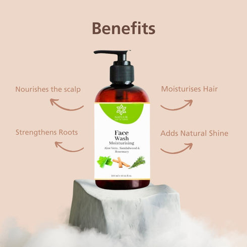 Natuur Face Wash Moisturising For Dry and Aging Skin