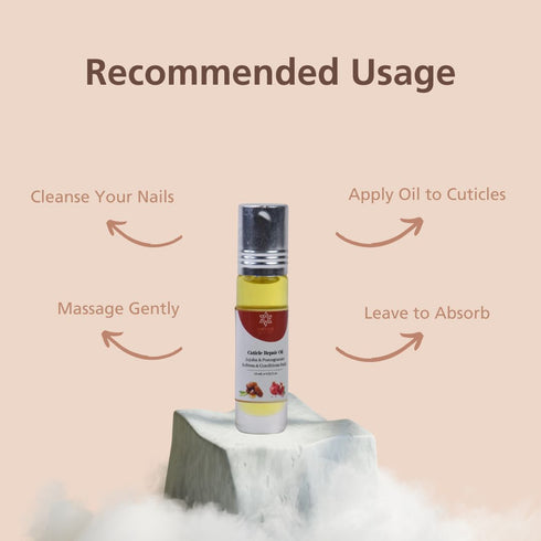 Natuur cuticle repair oil jojoba and pomegranate 10ml