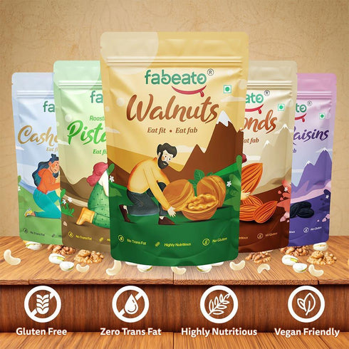 Fabeato Dry Fruits & Nuts Combo 1000gm