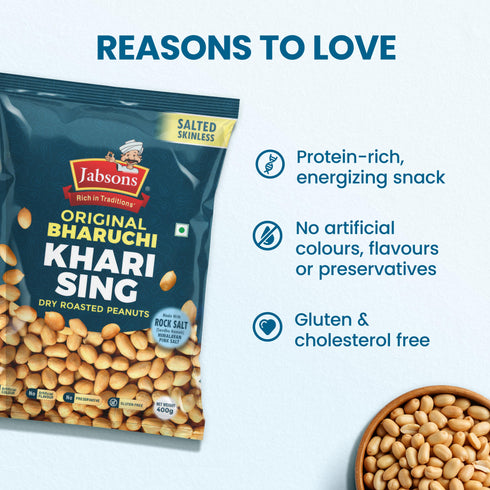 Jabsons Foods Bharuchi Khari Sing Skinless