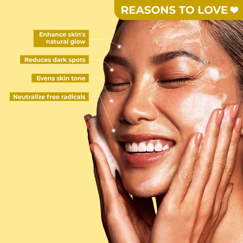Soku Cosmetic Instant Glow Foaming Face Wash