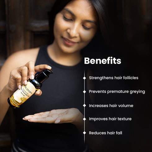 The Skin Story Ayurvedic Hair Growth Oil