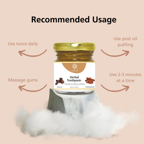 Natuur Herbal Toothpaste Cloves and Lemon 50gm