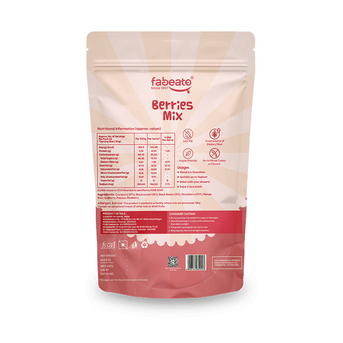 Fabeato 9-In-1 Premium Berries Mix