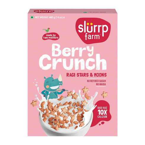 Slurrp Farm Chocolate & Berry Crunch Cereal Combo