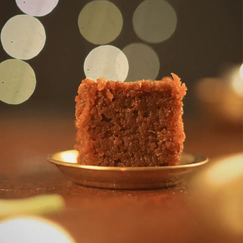 Sweet Karam Coffee Jaggery Coconut Burfi