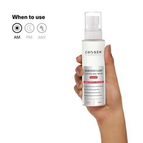 Chosen Morning Lark Caffeine MSM Hair Growth Solution