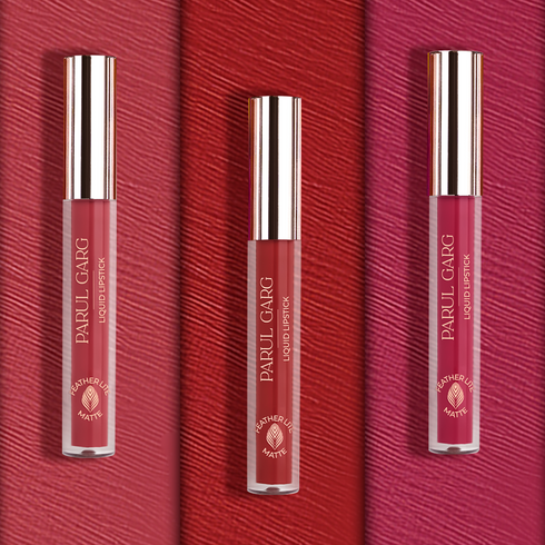 Parul Garg Beauty Bold Essentials: 3 Perfect Pinks Liquid Lipsticks