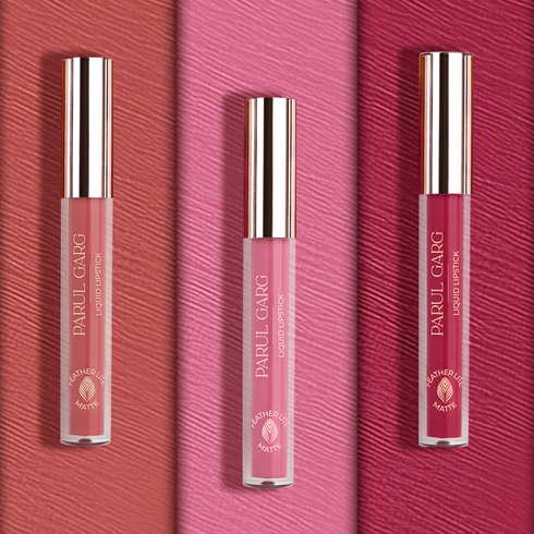 Parul Garg Beauty Pink Paradise: 3 Perfect Pinks Liquid Lipsticks