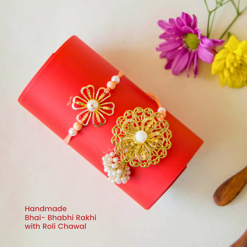 Omay Foods Bhai-Bhabhi Special Rakhi Hamper