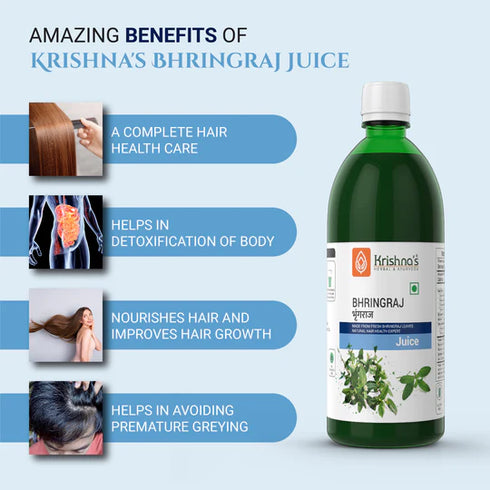 Krishna'S Herbal & Ayurveda Bhringraj Swaras