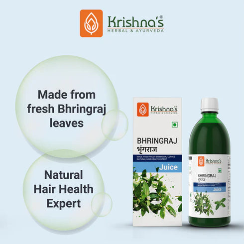 Krishna'S Herbal & Ayurveda Bhringraj Swaras