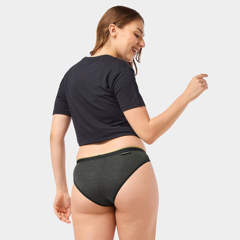 Bummer Bikini - Charcoal Melange