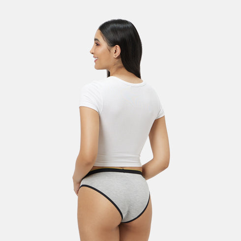 Bummer Bikini - Grey Melange