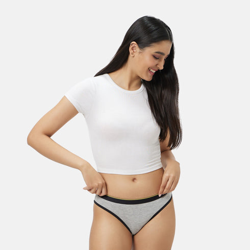 Bummer Bikini - Grey Melange
