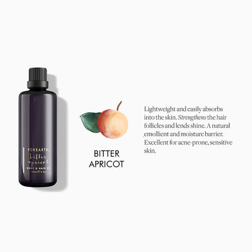 Purearth Bitter Apricot All Over Body And Hair Oil