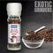 Keya Black Pepper Grinder 50g Fresh Kali Mirch Freshly Ground Premium Black Pepper for Enhancing Flavors Convenient Twist Top Grinder for Easy Use Perfect for Cooking Seasoning and Garnishing 50