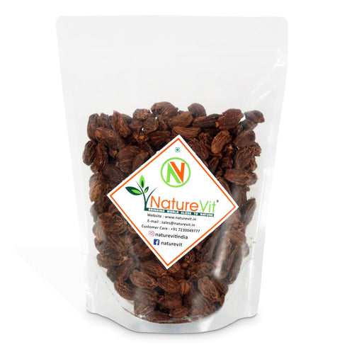 NatureVit Black Cardamom Bold & Fresh Whole Badi Elaichi from Sikkim
