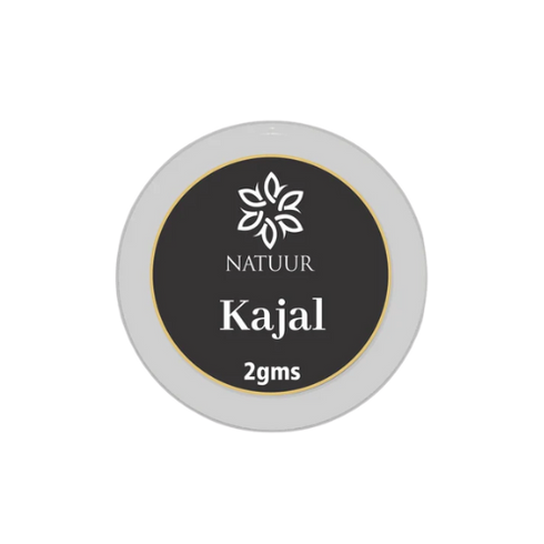 Natuur Black Kajal Natural Eye Care, Cools & Improves Vision (2gm)