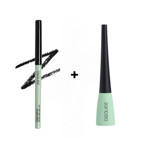 Disguise All Day Gel Kajal Black Onyx + Deep Black Eyeliner