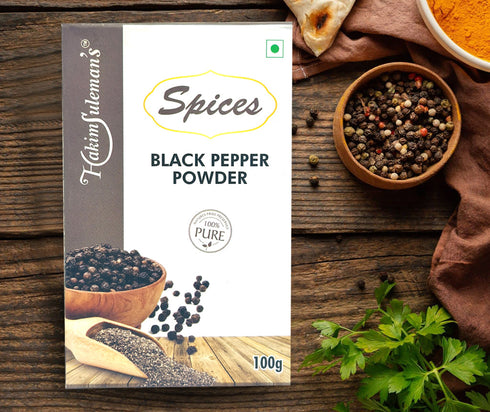 Atiya Herbs Hakim Suleman s Black Pepper Powder