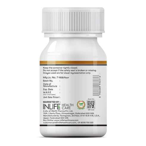 Inlife Black Seed (Kalonji) Oil Capsules