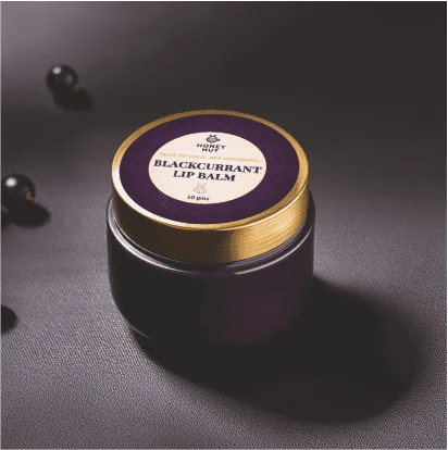 Honey Hut Black Currant Lip Balm
